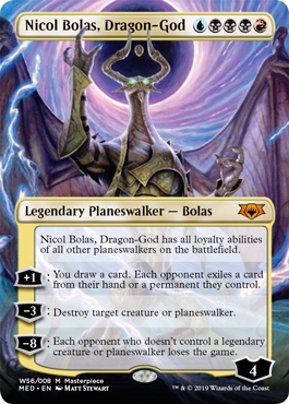Nicol Bolas, Dragon-God Mythic Edition